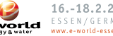 E-World 2016 Logo